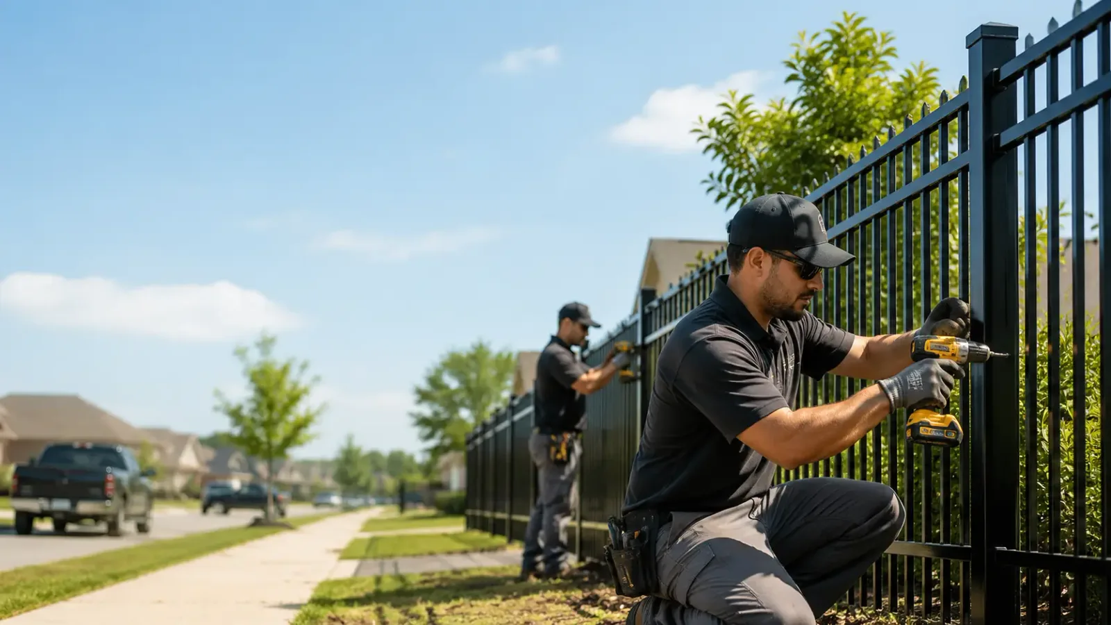 Metal Fence Installation in Crestview, FL